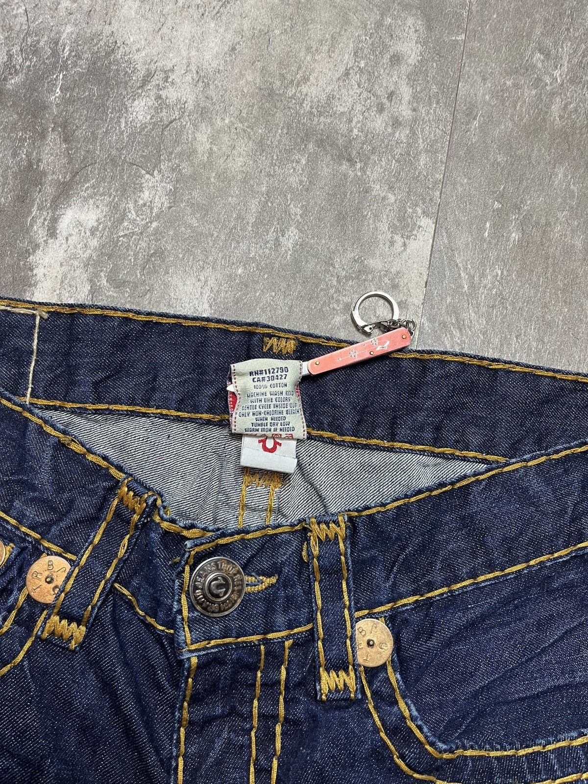 True Religion True Religion Vintage Ricky Super T Denim Jeans Y2K Blue Size US 36 / EU 52 - 8 Thumbnail