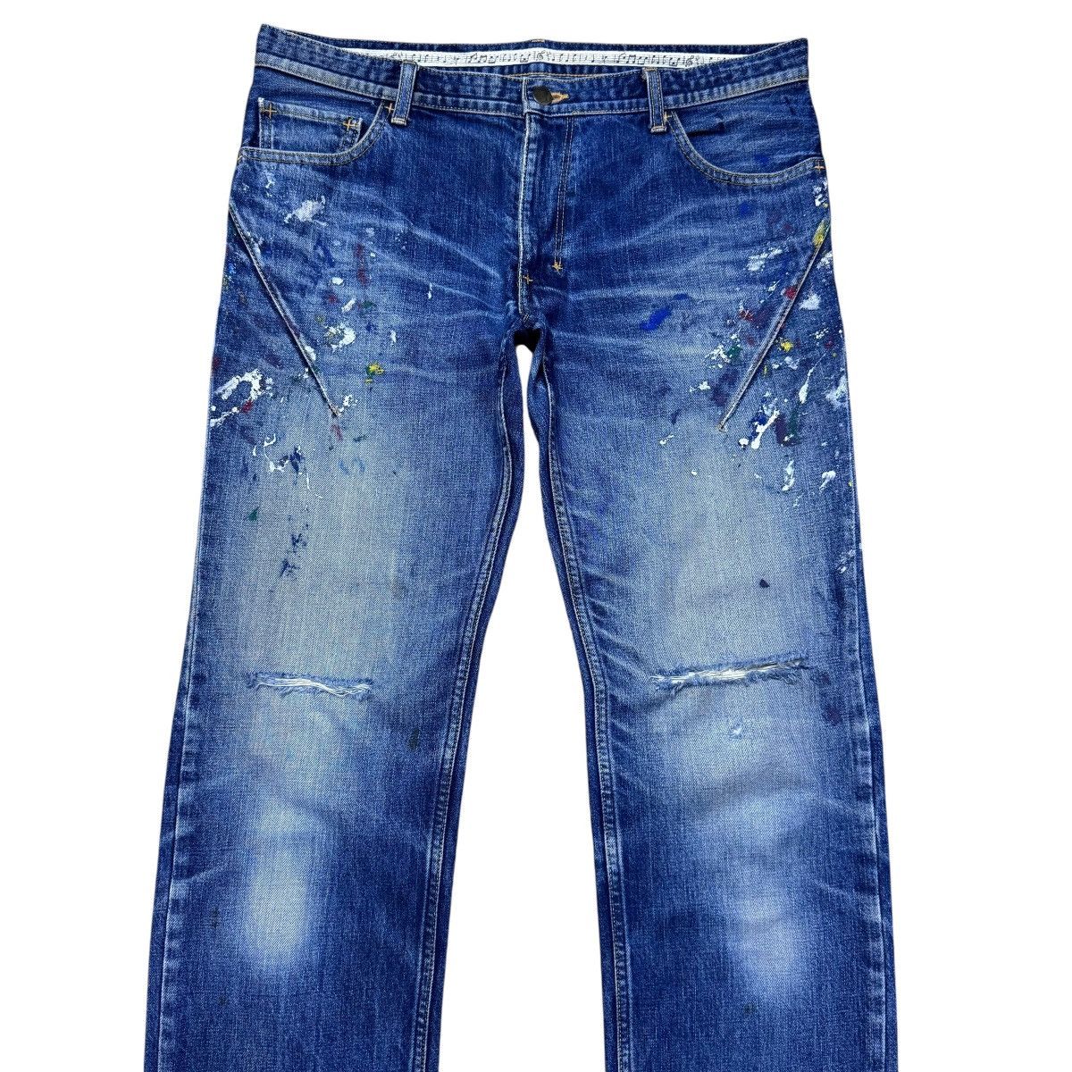 Number (N)ine Number Nine Denim Painter Jeans Grunge Size US 34 / EU 50 - 3 Thumbnail