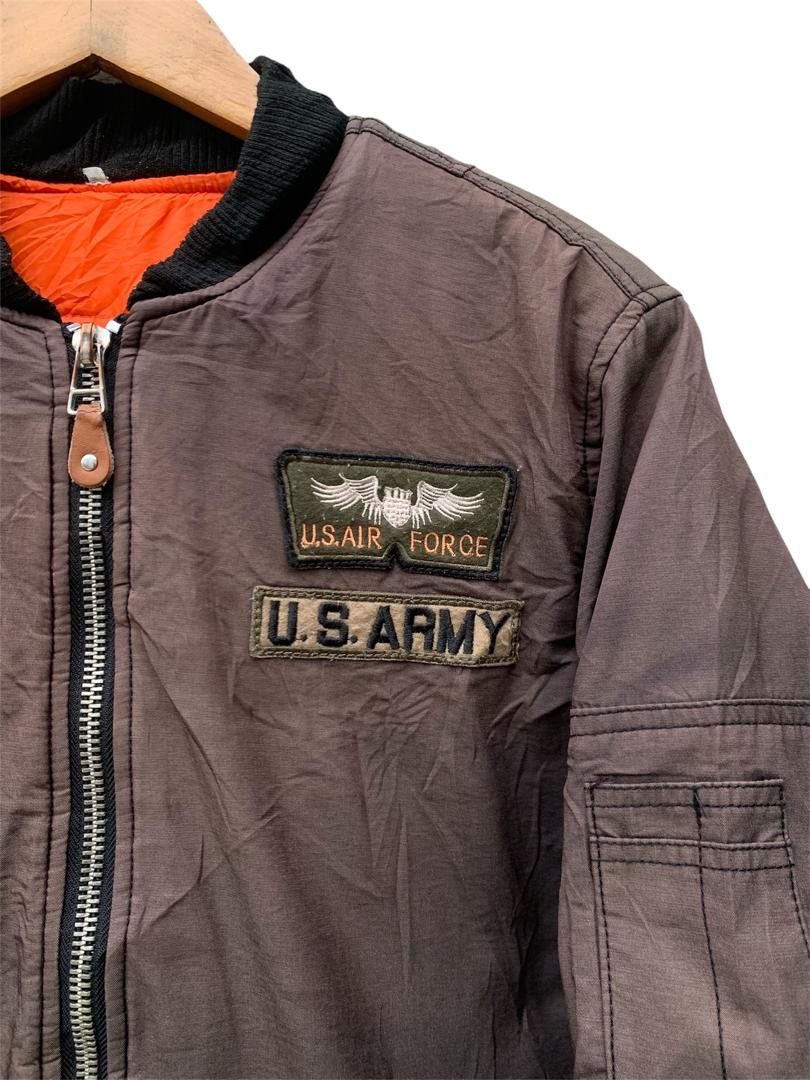 Vintage Vintage US AIR FORCE ARMY Bomber Jacket Size US M / EU 48-50 / 2 - 5 Thumbnail