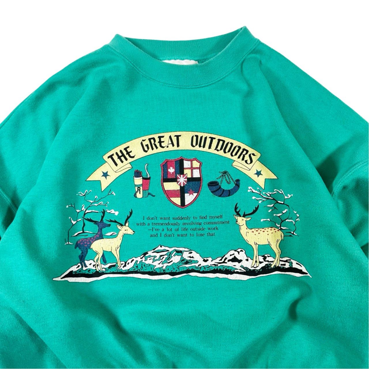 Vintage Vintage 90s The Great Outdoors Big Print Nature Heavy Size US L / EU 52-54 / 3 - 2 Thumbnail