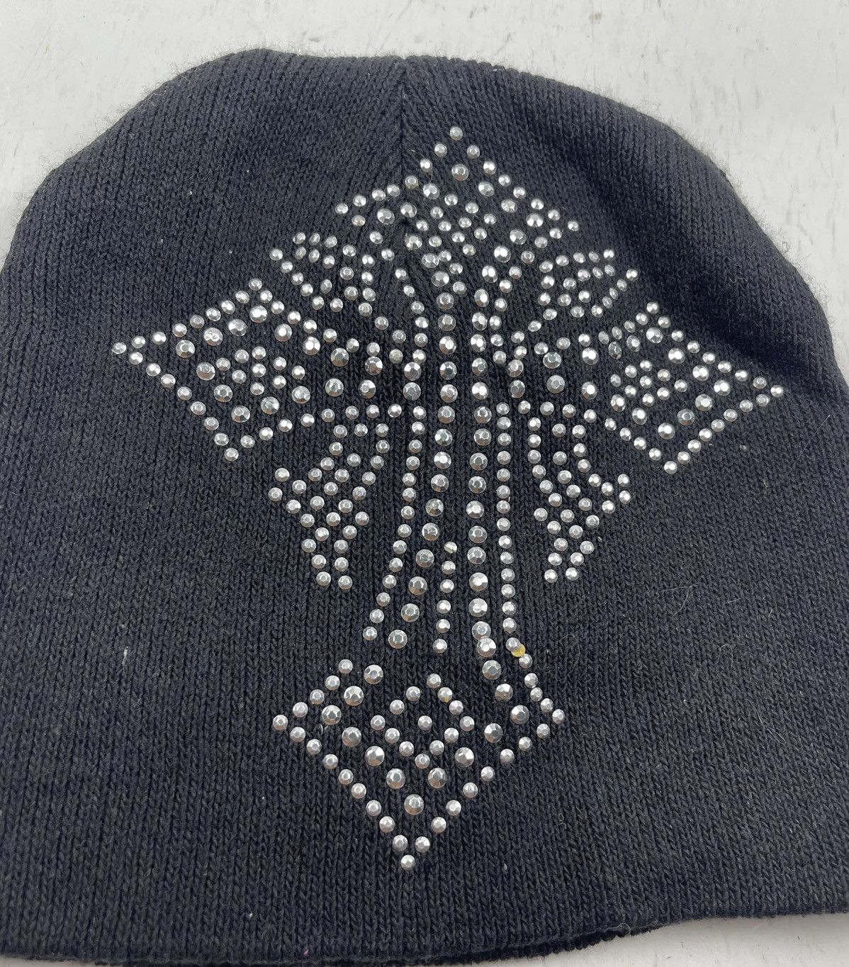 Japanese Brand big cross logo beanie hat snow cap tc45 Size ONE SIZE - 3 Thumbnail