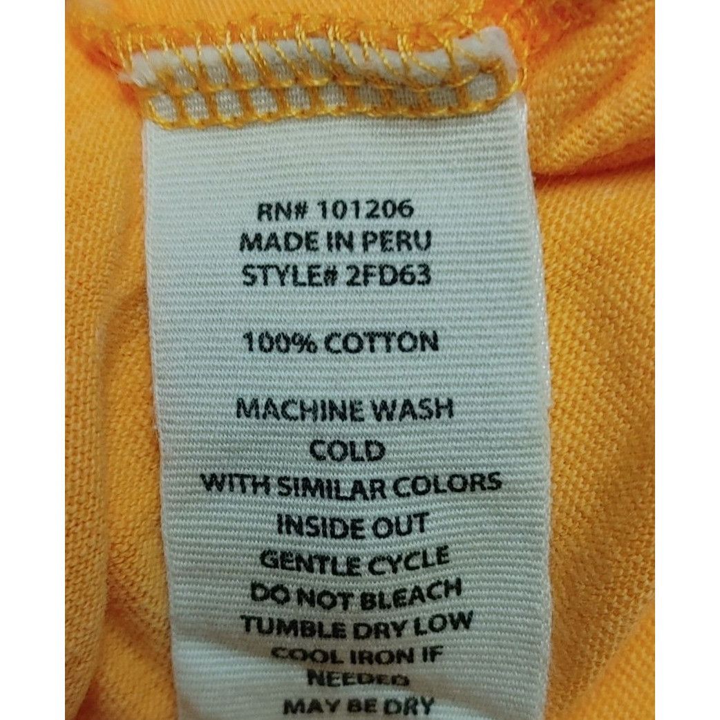 Other Soft Surroundings Womens Yellow Cotton T-Shirt Size Small Size S / US 4 / IT 40 - 4 Thumbnail