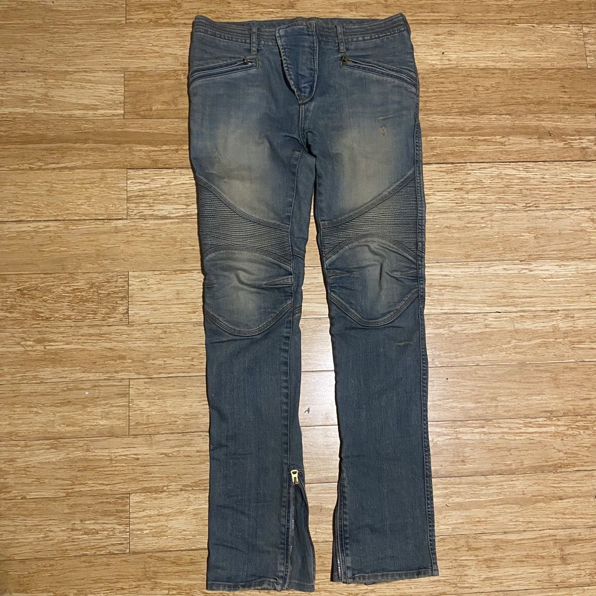 If Six Was Nine G.O.A - Biker Denim Size US 32 / EU 48 - 1 Thumbnail