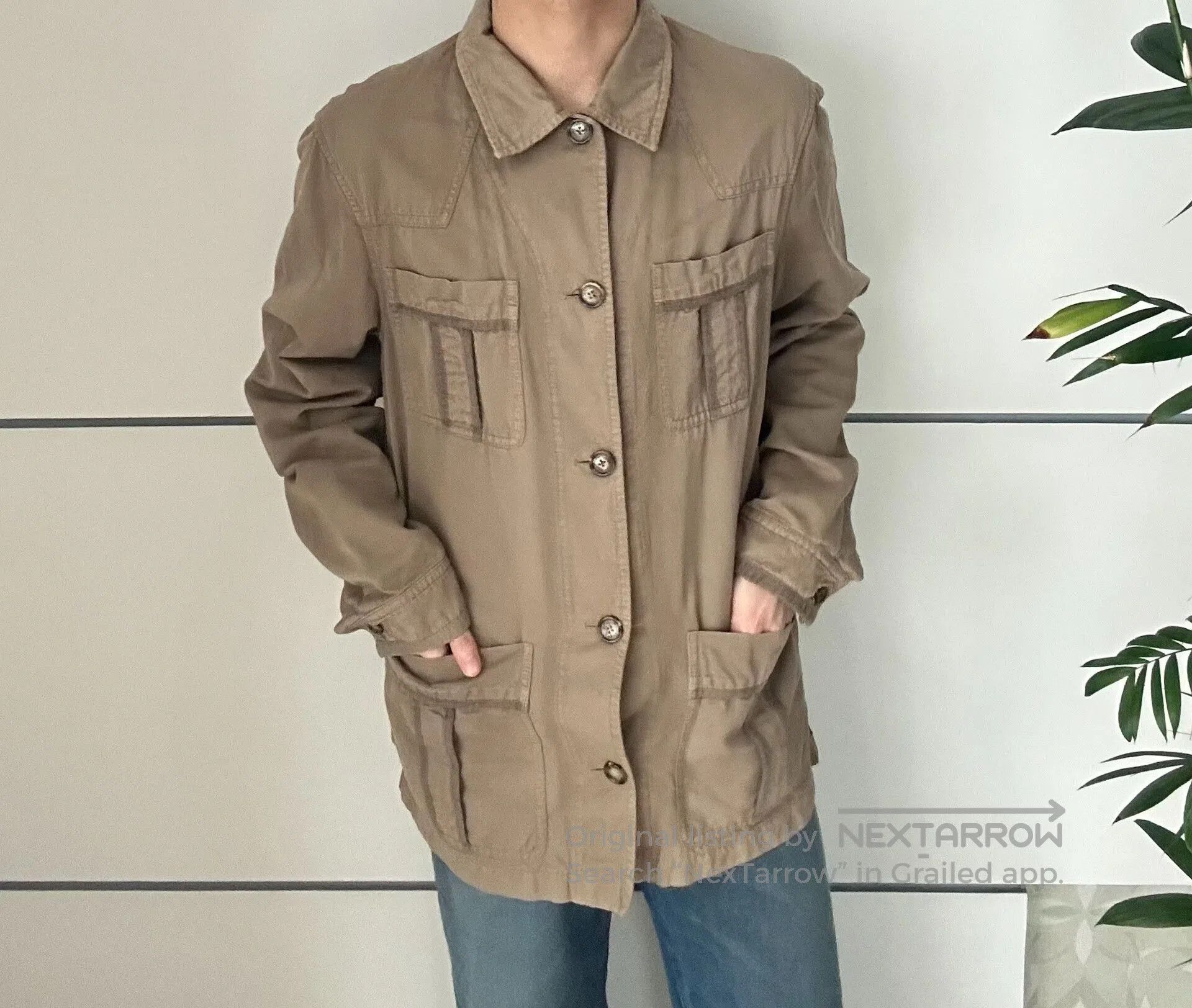 Prada PRADA 00s Four Pocket Hunting Jacket. Size US XL / EU 56 / 4 - 5 Thumbnail