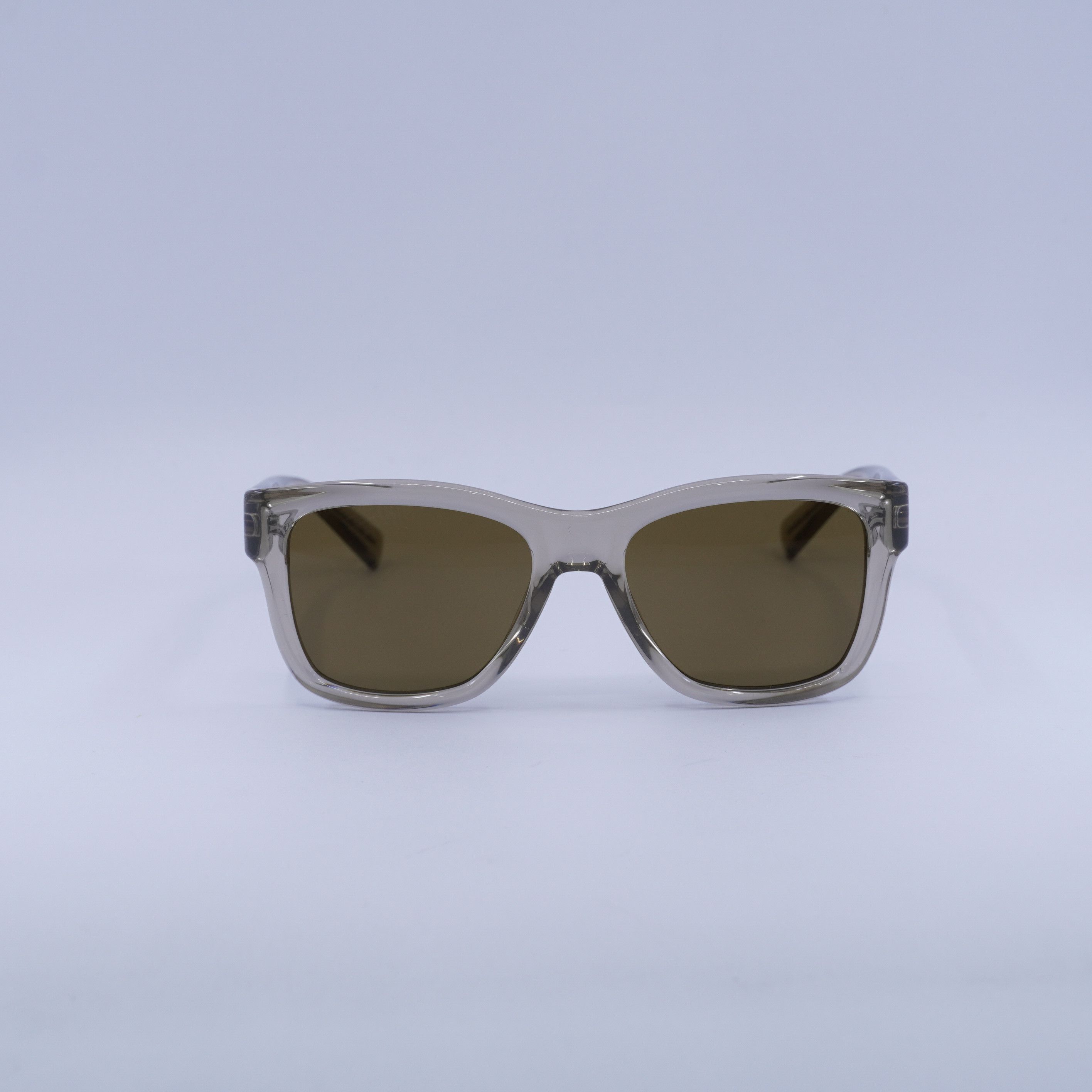 Saint Laurent Paris New Saint Laurent SL674 005 Transparent Beige Sunglasses Size ONE SIZE - 2 Thumbnail