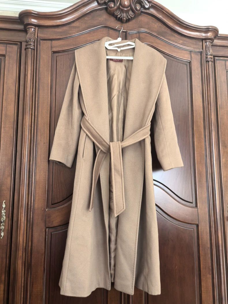 Other maxmara wool coat with belt Size US L / EU 52-54 / 3 - 1 Thumbnail