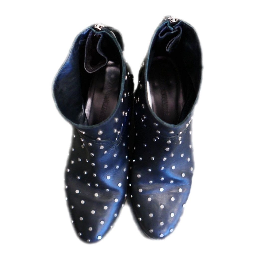 Zadig & Voltaire Zadig & Voltaire Teddy Leather Boots in Size 38 Size US 8 / IT 38 - 4 Thumbnail