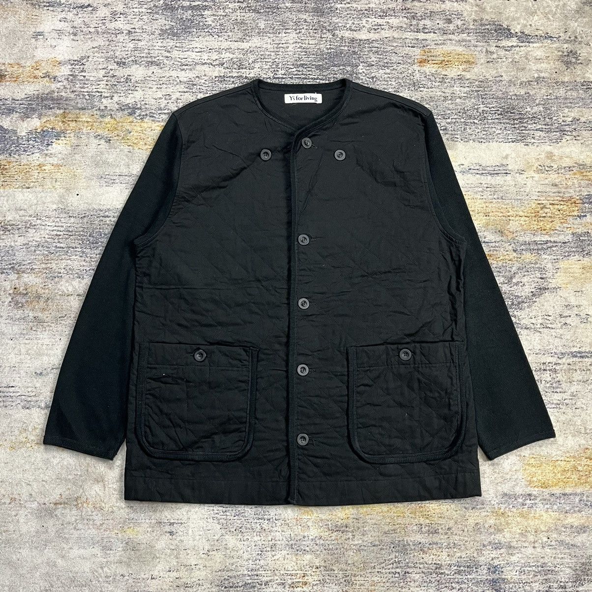 Yohji Yamamoto Yohji Yamamoto Y’s for living quilted jacket knitted sleeve Size US M / EU 48-50 / 2 - 1 Thumbnail