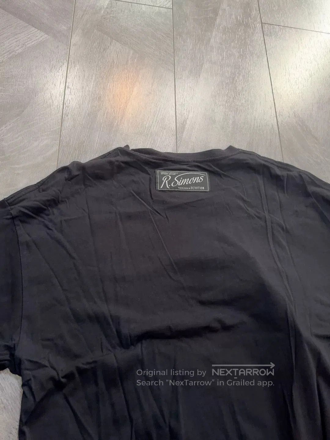 Raf Simons Pocket Print Oversized Tee.