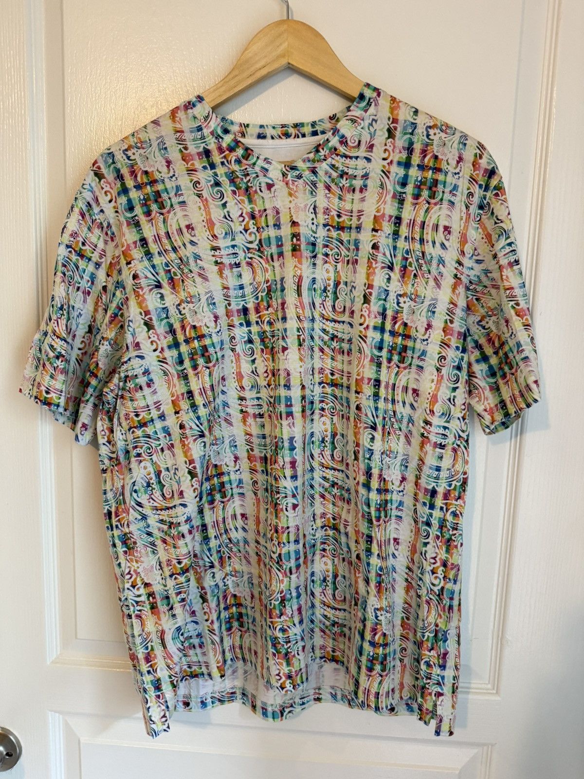 Robert Graham Multicolor Paisley & Plaid Print by Robert Graham Size US L / EU 52-54 / 3 - 4 Thumbnail