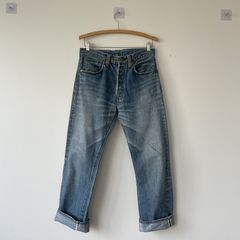 Size 31x33.5 Vintage Levis 501XX Big E LVC Japan Distressed 