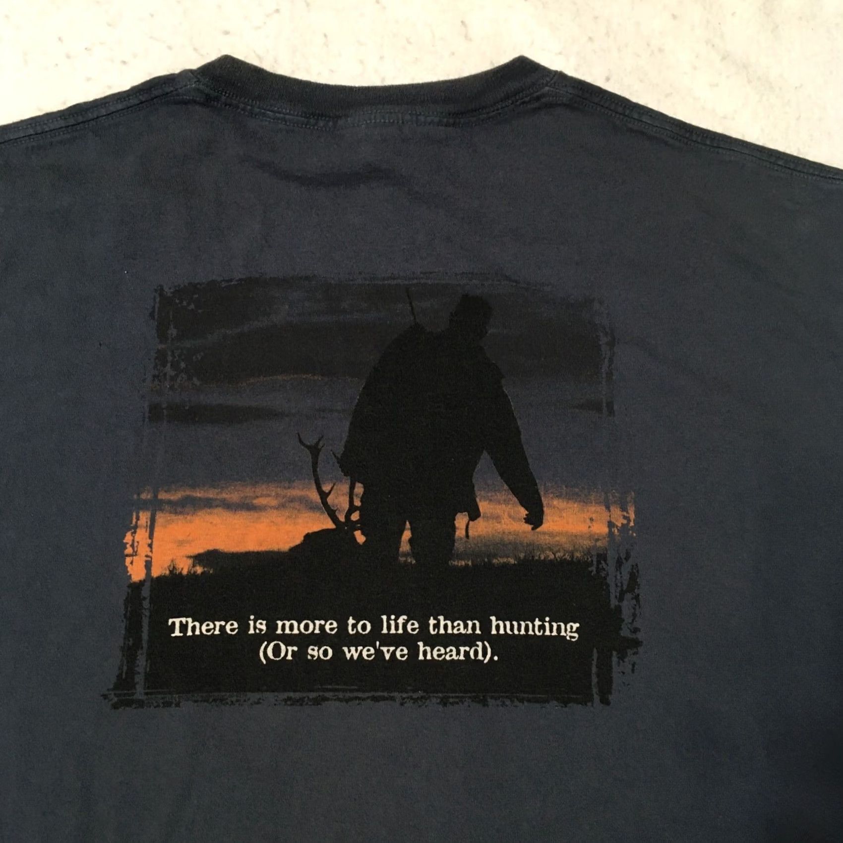 The Mountain The Mountain T-Shirt Sports Shirt Men L Blue Cotton Crew Neck Short Sleeve 2000s Vintage? Size US L / EU 52-54 / 3 - 2 Thumbnail