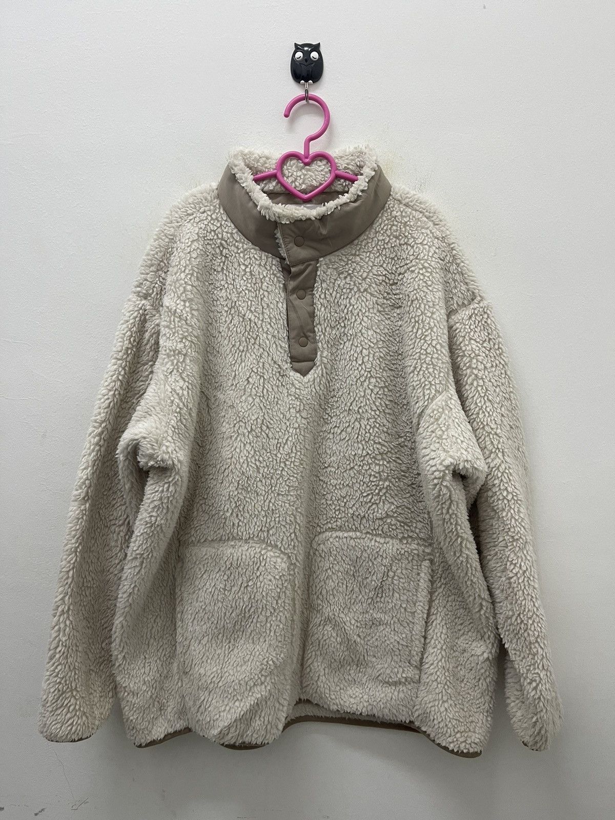 Uniqlo × White Mountaineering Rare Uniqlo x White Mountaineering Fleece Pullover Size US XL / EU 56 / 4 - 1 Thumbnail