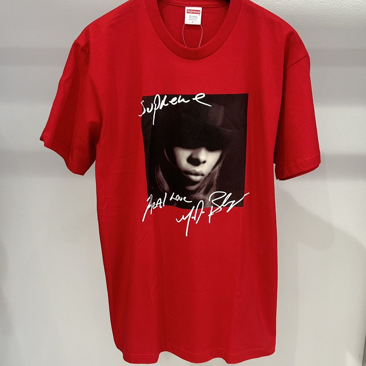 Supreme Supreme Mary J. Blige Tee Red | Grailed