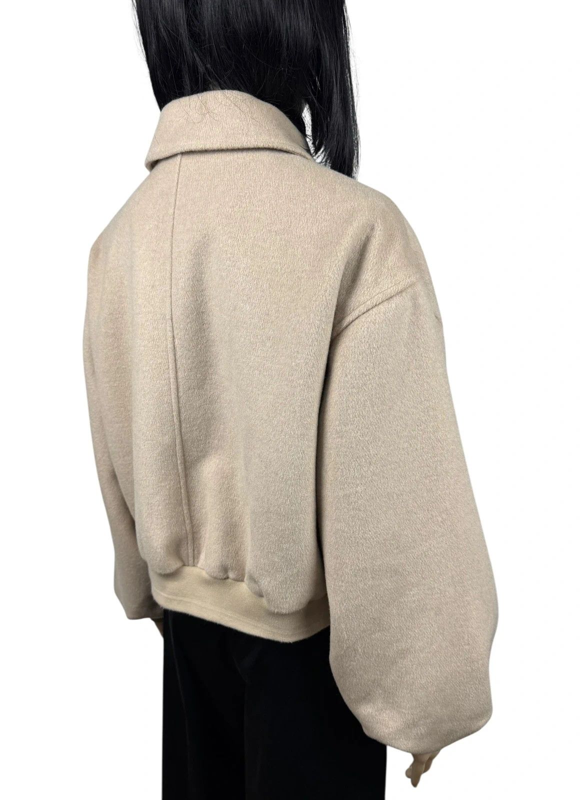 Other Aligne Konnie Wool Bomber Jacket Collared size UK14 Size L / US 10 / IT 46 - 7 Thumbnail