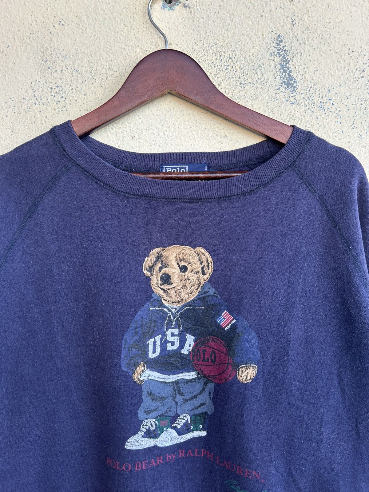 Polo Ralph Lauren Vintage Polo Bear by Ralph Lauren Sweatshirt Size US S / EU 44-46 / 1 - 4 Thumbnail
