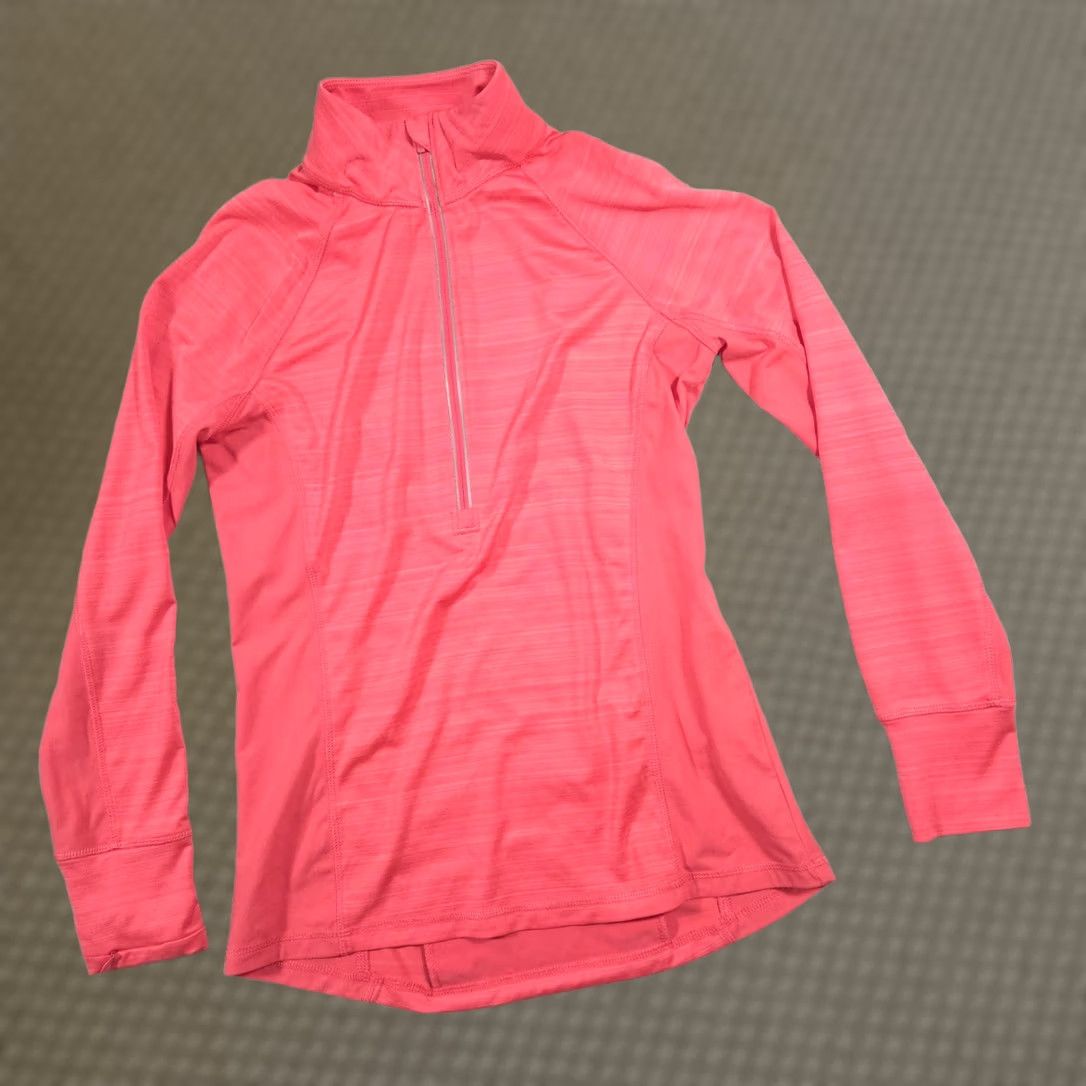 Steve Madden Steve Madden Pullover Womens Small Pink Quick Dry 1/4 Zip Long Sleeve Running Size S / US 4 / IT 40 - 1 Thumbnail
