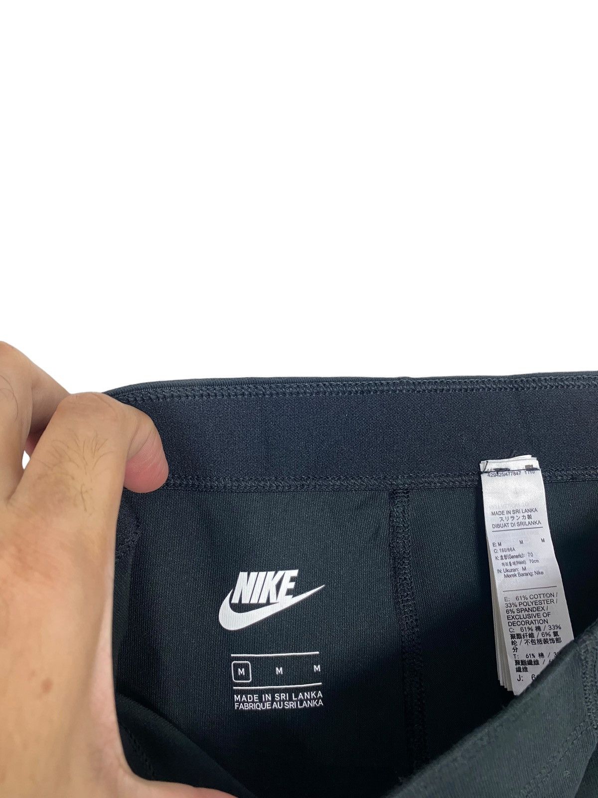 Nike Rare‼️ Nike Tights Big Logo Size 28" / US 6 / IT 42 - 5 Thumbnail