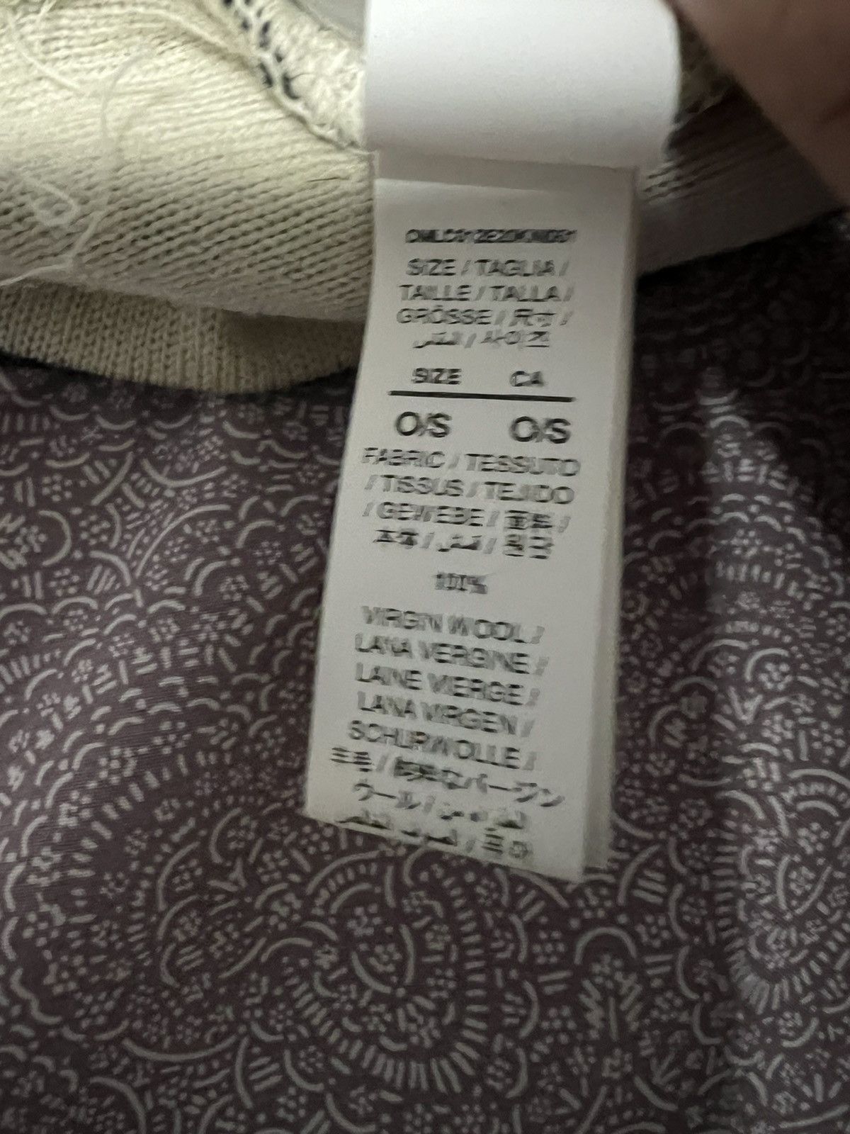 Off-White ARROWS BEANIE Size ONE SIZE - 5 Thumbnail