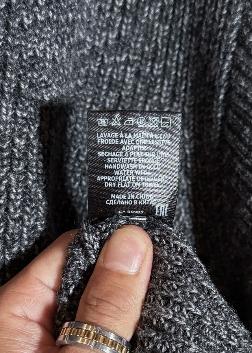 Isabel Marant Isabel Marant Melange Grey Benny Half Zip Knit Sweater Size US L / EU 52-54 / 3 - 9 Thumbnail