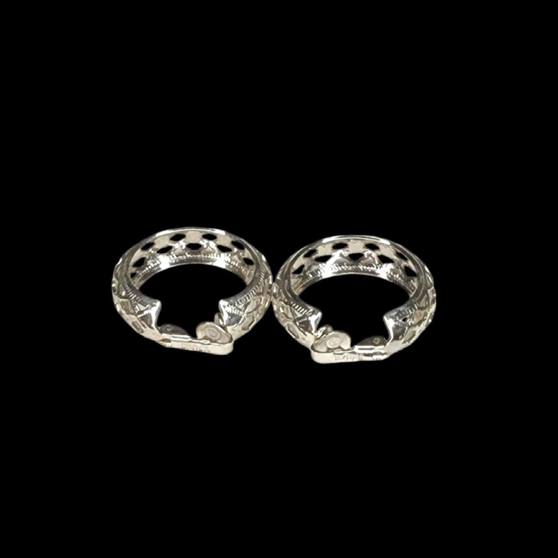 The Unbranded Brand Brazil handcrafted silvertone Filigree clip on earrings Size ONE SIZE - 5 Thumbnail