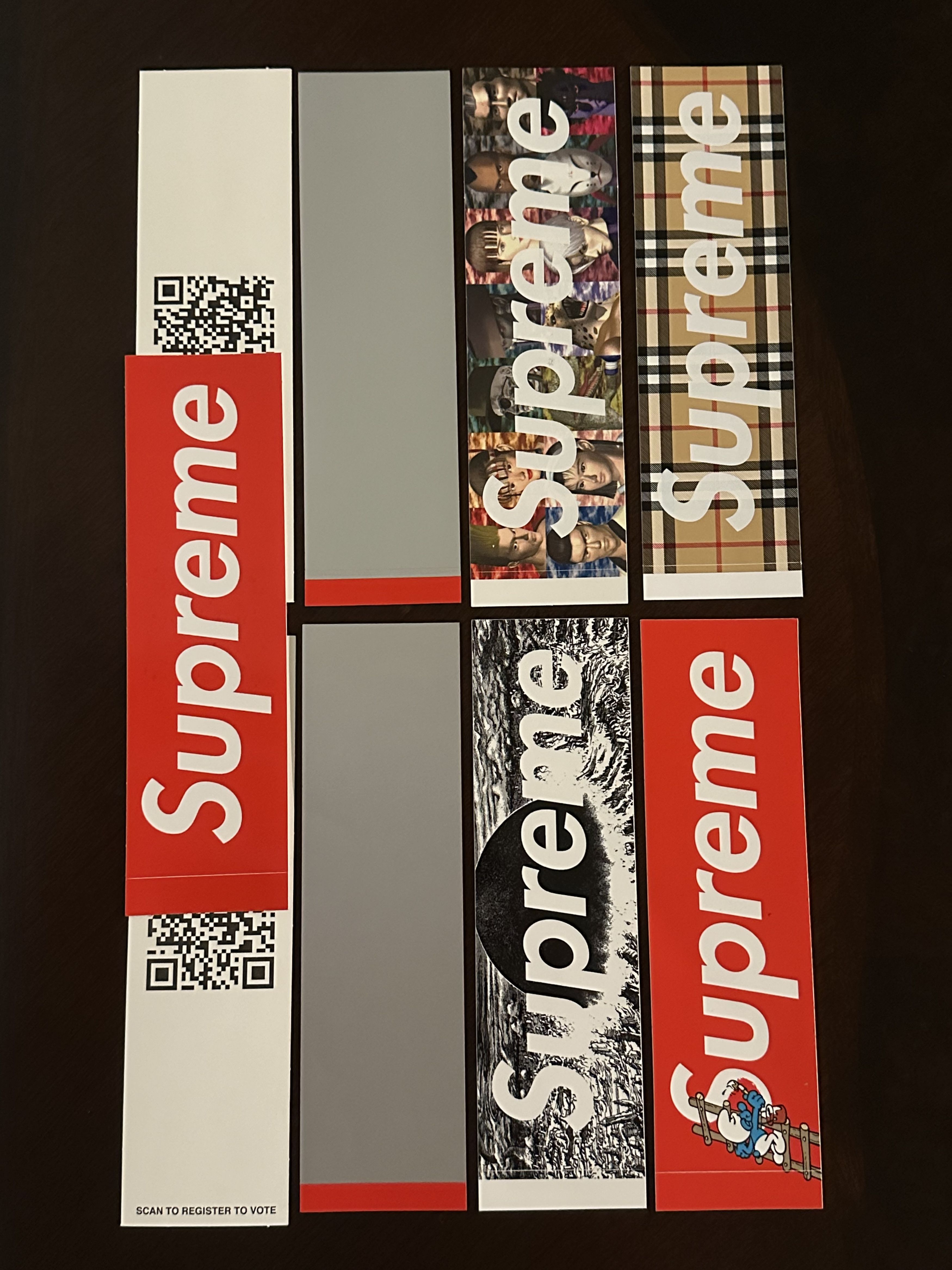 Supreme Assorted box logo stickers Size ONE SIZE - 2 Thumbnail
