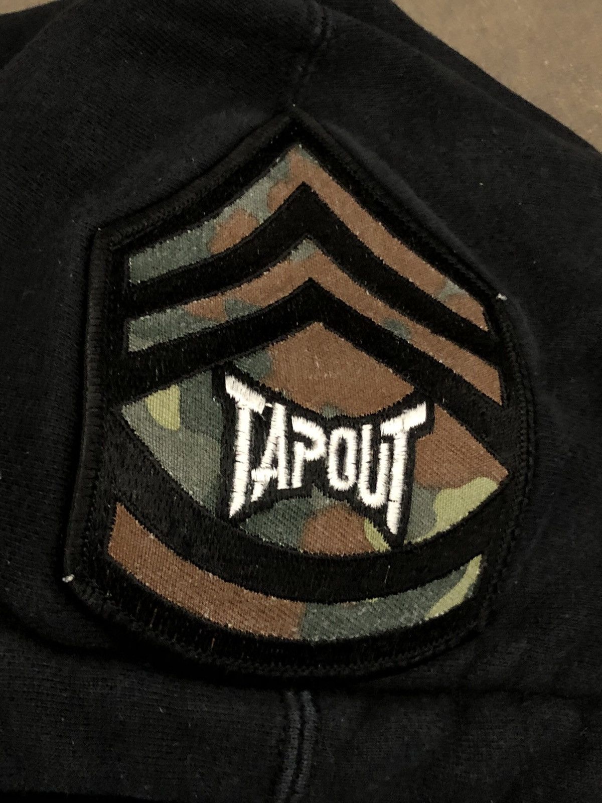 Tapout × Vintage Y2K TapOut MMA Camo Embroidered Hoodie Emo Punk Pinkmancore Size US L / EU 52-54 / 3 - 5 Thumbnail