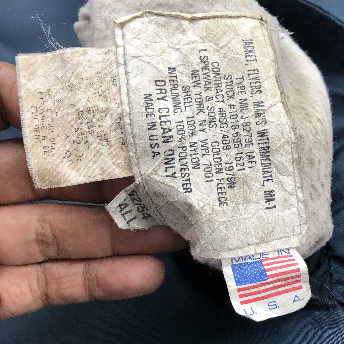 Vintage Vintage Flyers Man’s Intermediate Ma1 Bomber Jacket Size XXL Size US XXL / EU 58 / 5 - 20 Thumbnail
