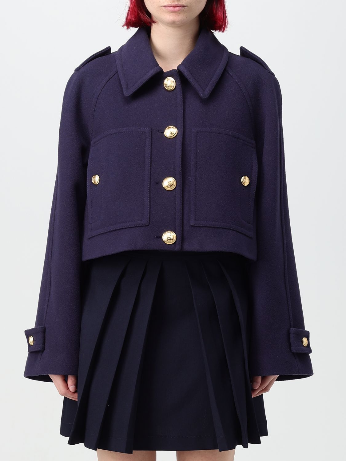 Palm Angels Blazer Woman Navy