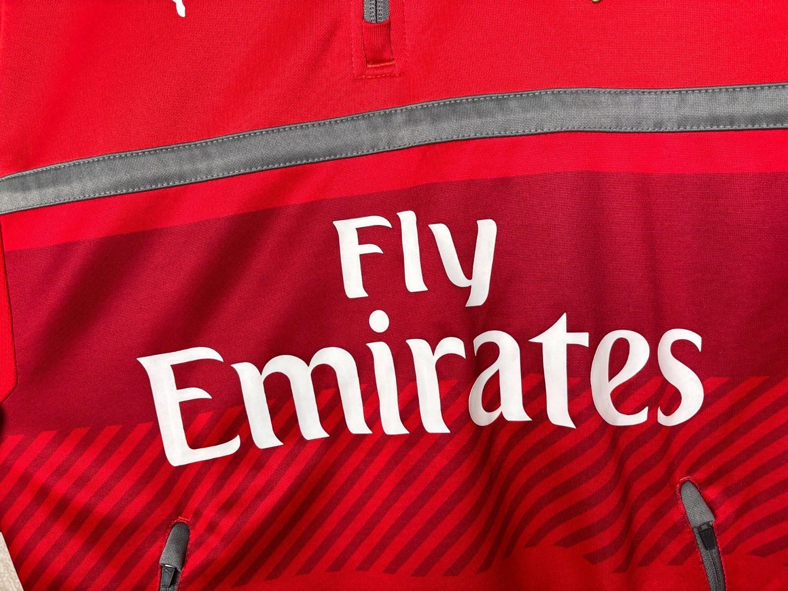 Puma Arsenal 2017 / 2018 Puma Soccer Training Top Half Zip Size US S / EU 44-46 / 1 - 5 Thumbnail