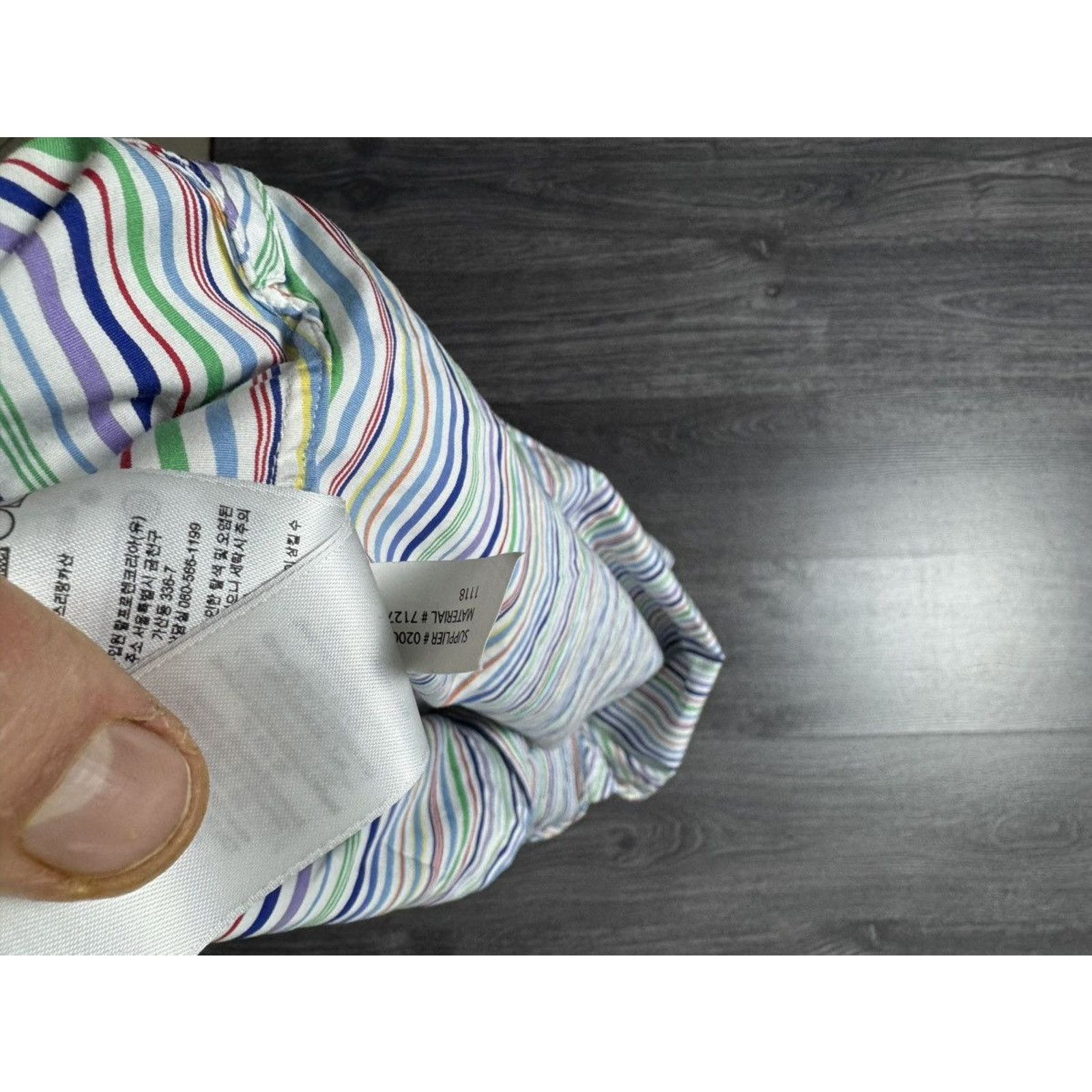 Polo Ralph Lauren × Vintage Y2K Polo Ralph Lauren Striped Shirt Size US L / EU 52-54 / 3 - 7 Thumbnail