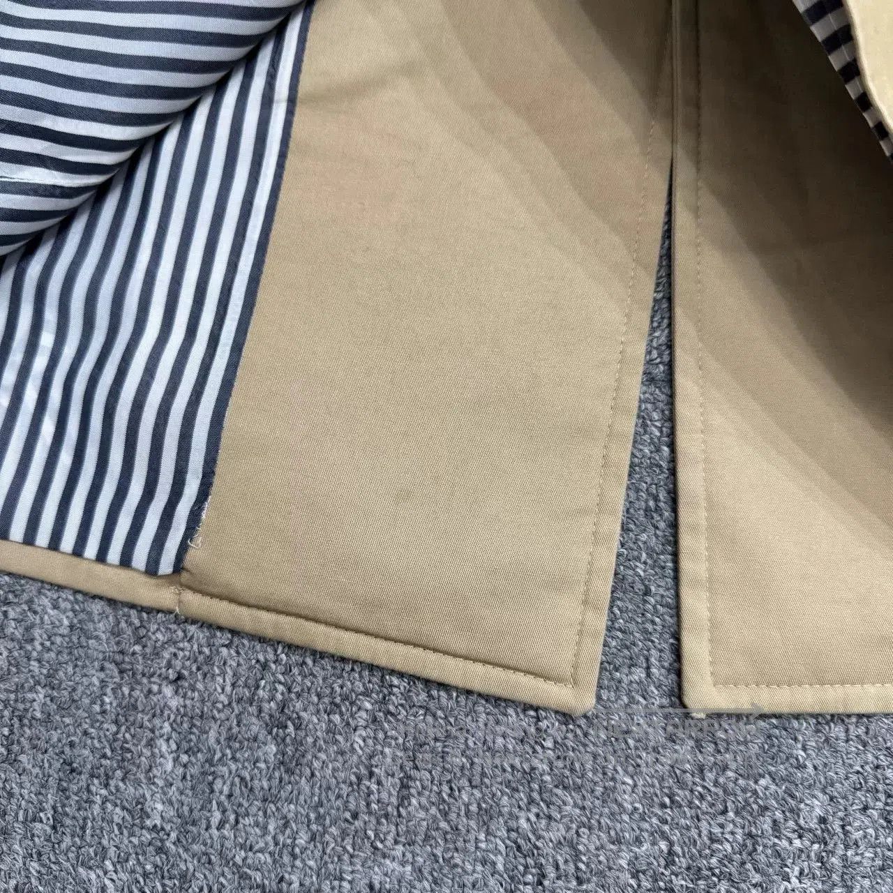 Thom Browne Thom Browne Beige Coat. Size US XS / EU 42 / 0 - 7 Thumbnail