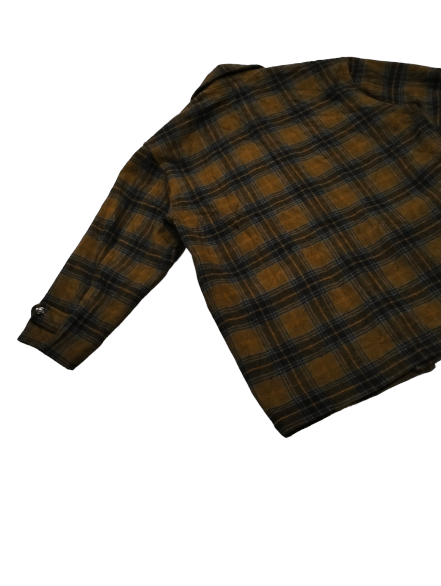 Calvin Klein Calvin Klein Sport Tartan Wool Over Coat Jacket Size US M / EU 48-50 / 2 - 7 Thumbnail