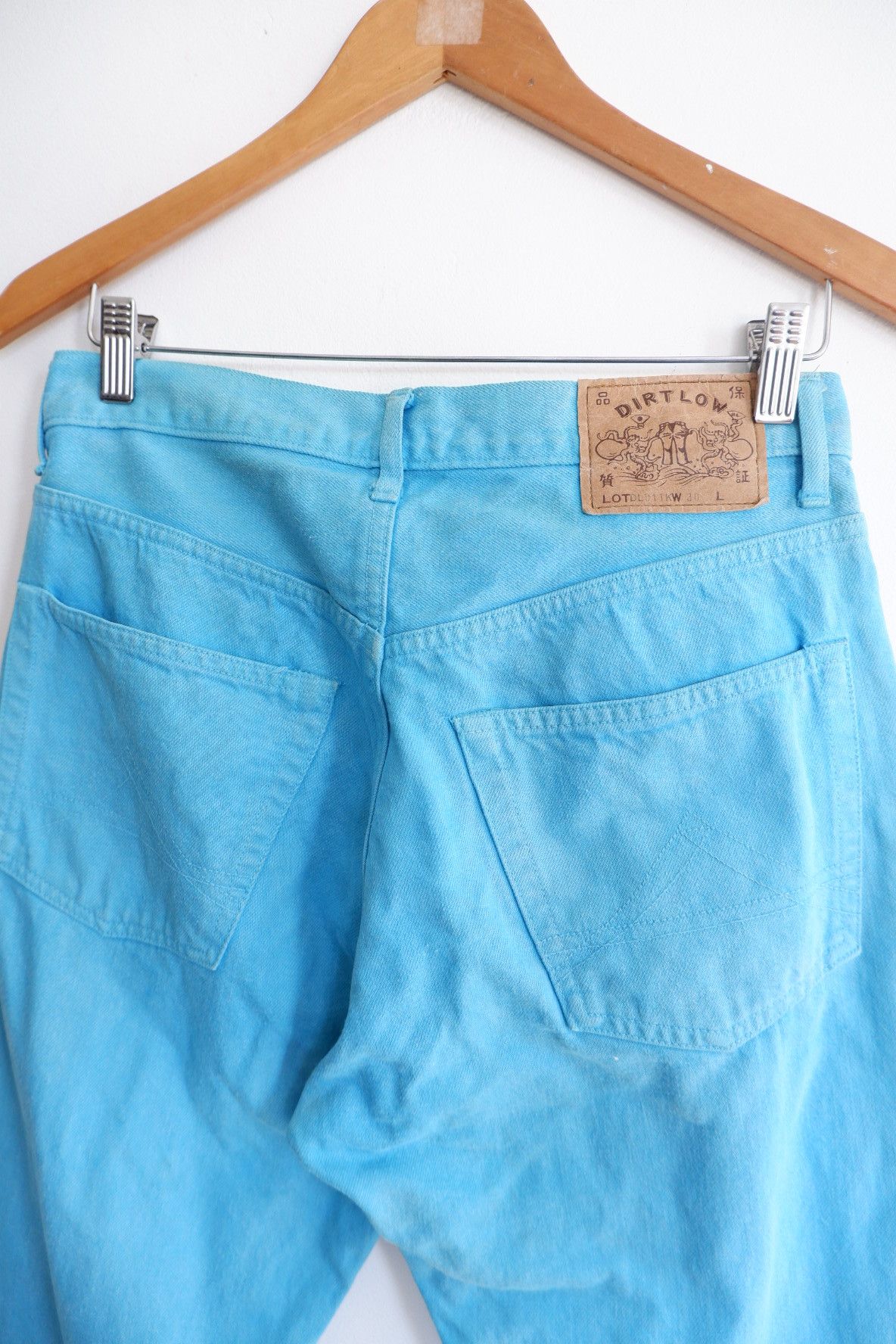 Japanese Brand Vintage Dirtlow Japan Selvedge Jeans Size US 28 / EU 44 - 3 Thumbnail
