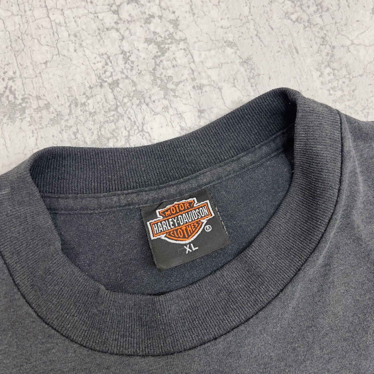 Harley Davidson 1990 3D Emblem Harley Davidson “Brothers In The Wind” Shirt Size US XL / EU 56 / 4 - 4 Thumbnail