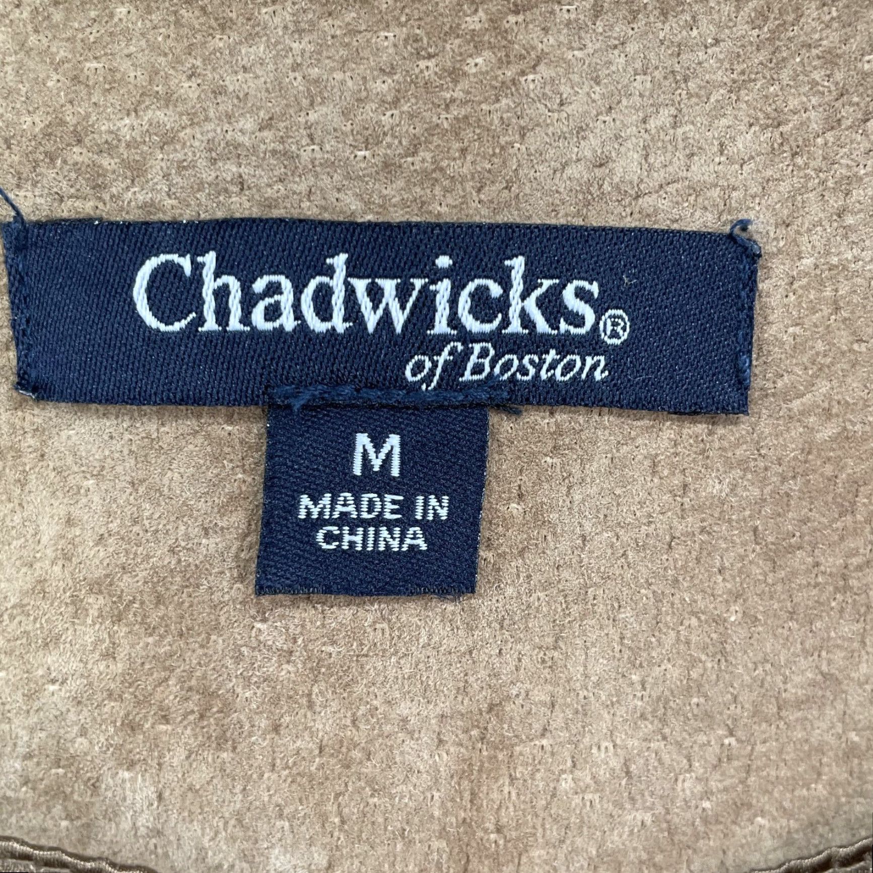 VINTAGE Chadwicks Suede Leather Vest Women's Medium Beige Corpcore 90's Chic Y2k Office Body/Workwear