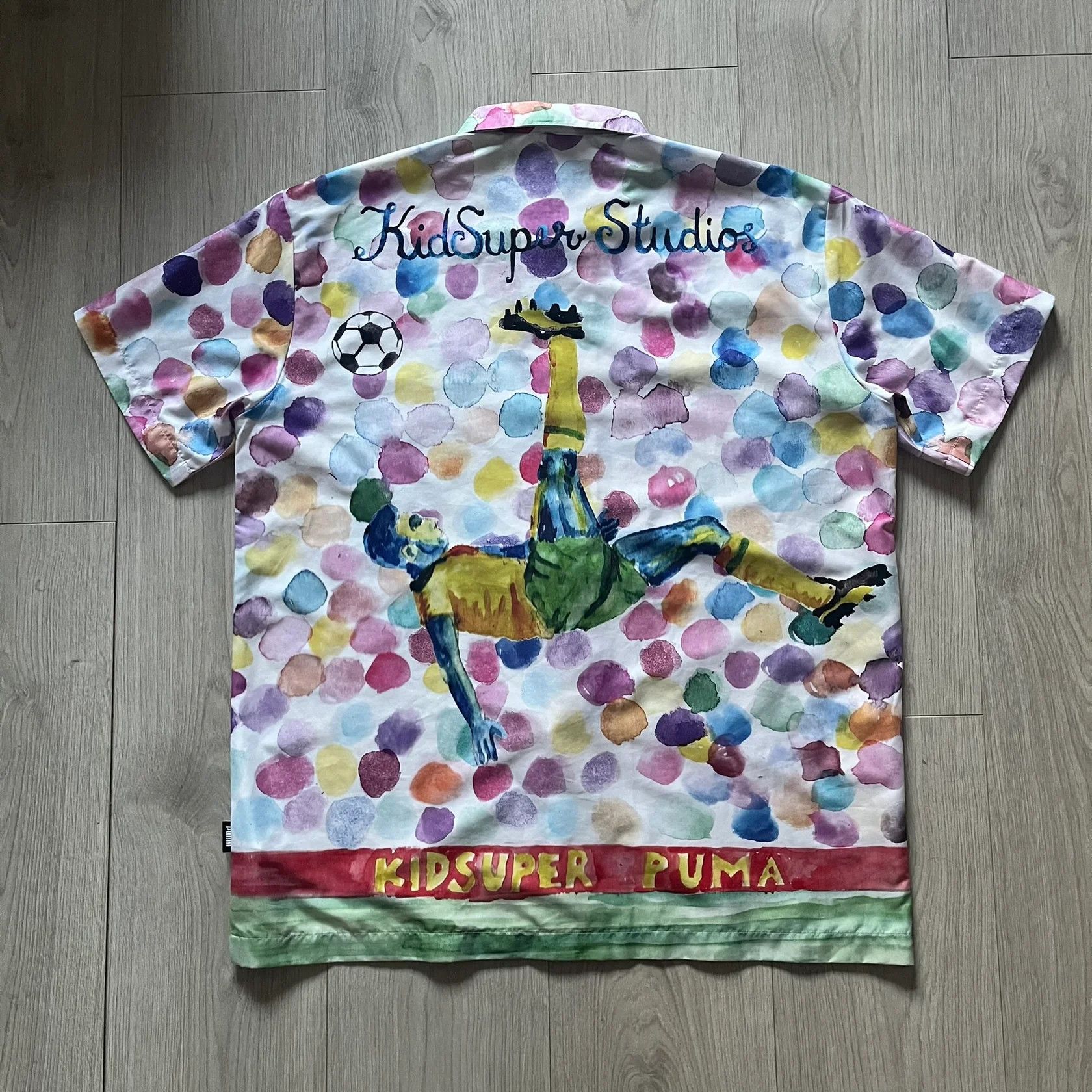 KidSuper KidSuper Studios x Puma All Over Print Football Shirt Size US S / EU 44-46 / 1 - 1 Thumbnail