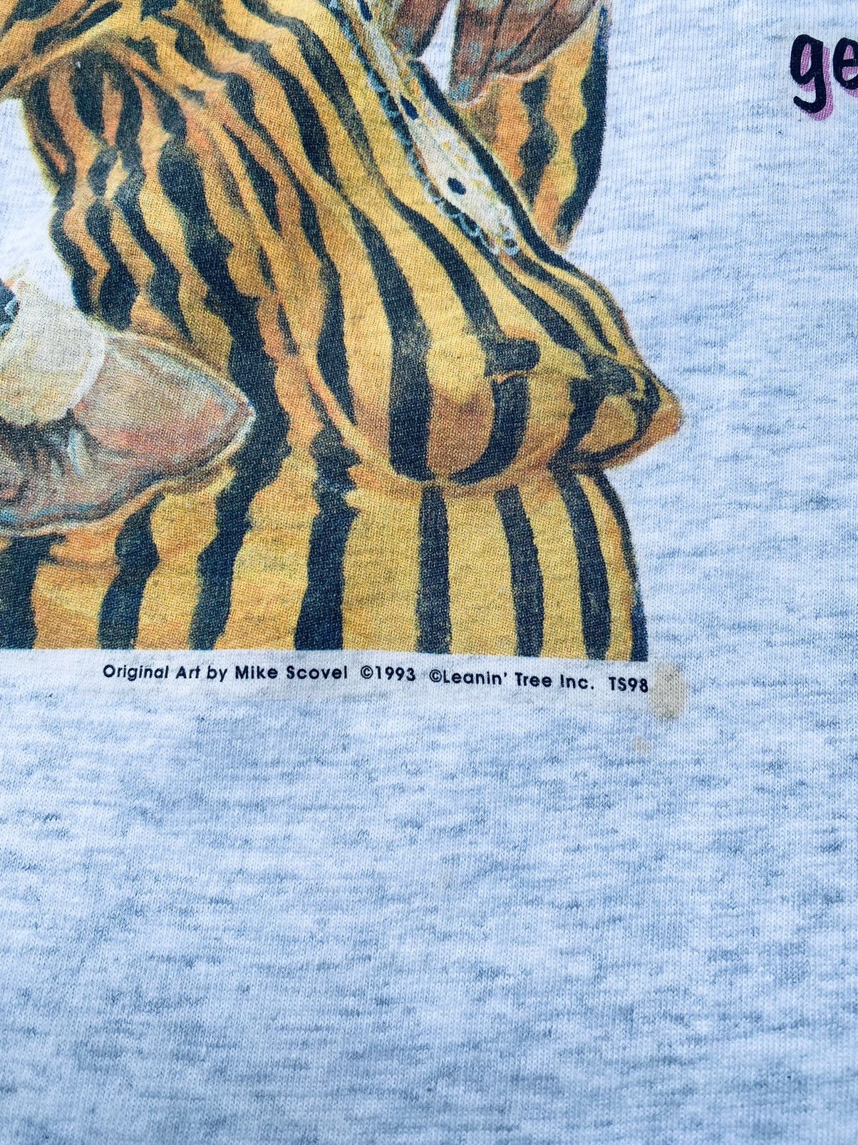 Vintage Vintage 90s Art Mike Scover Rare Tees Size US L / EU 52-54 / 3 - 4 Thumbnail