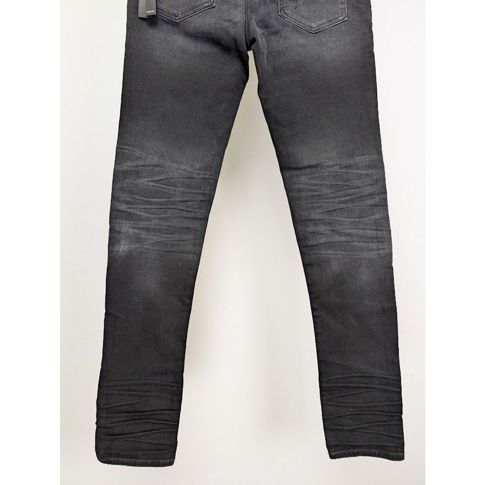 Amiri o1rshd1 MX1 Suede Jean in Vintage Black Size US 33 - 15 Thumbnail