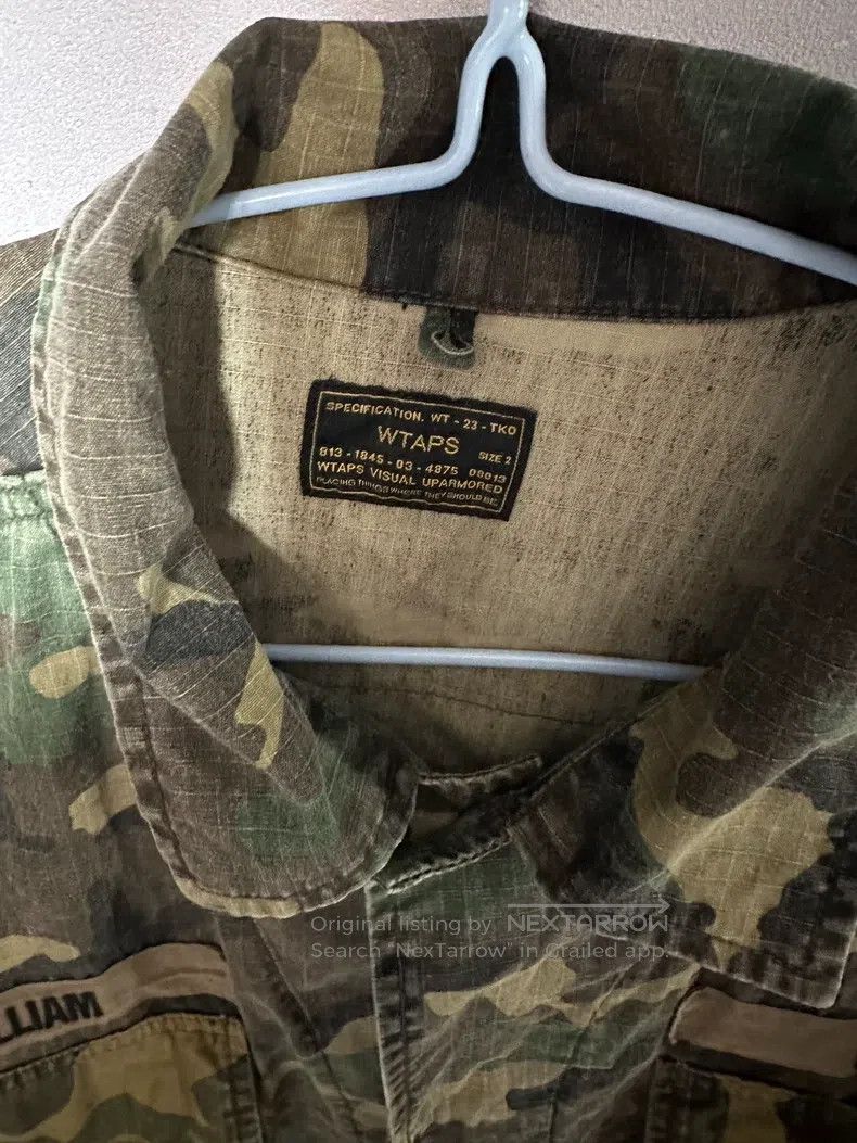 Wtaps Wtaps Collaboration Camouflage Four-Pocket Shirt Size US M / EU 48-50 / 2 - 4 Thumbnail