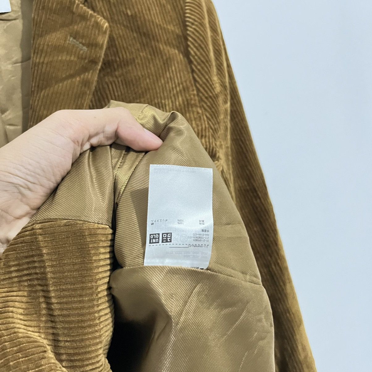 Japanese Brand × Uniqlo Uniqlo x Ines de la Fressange Corduroy Blazer - Brown Size M / US 6-8 / IT 42-44 - 8 Thumbnail