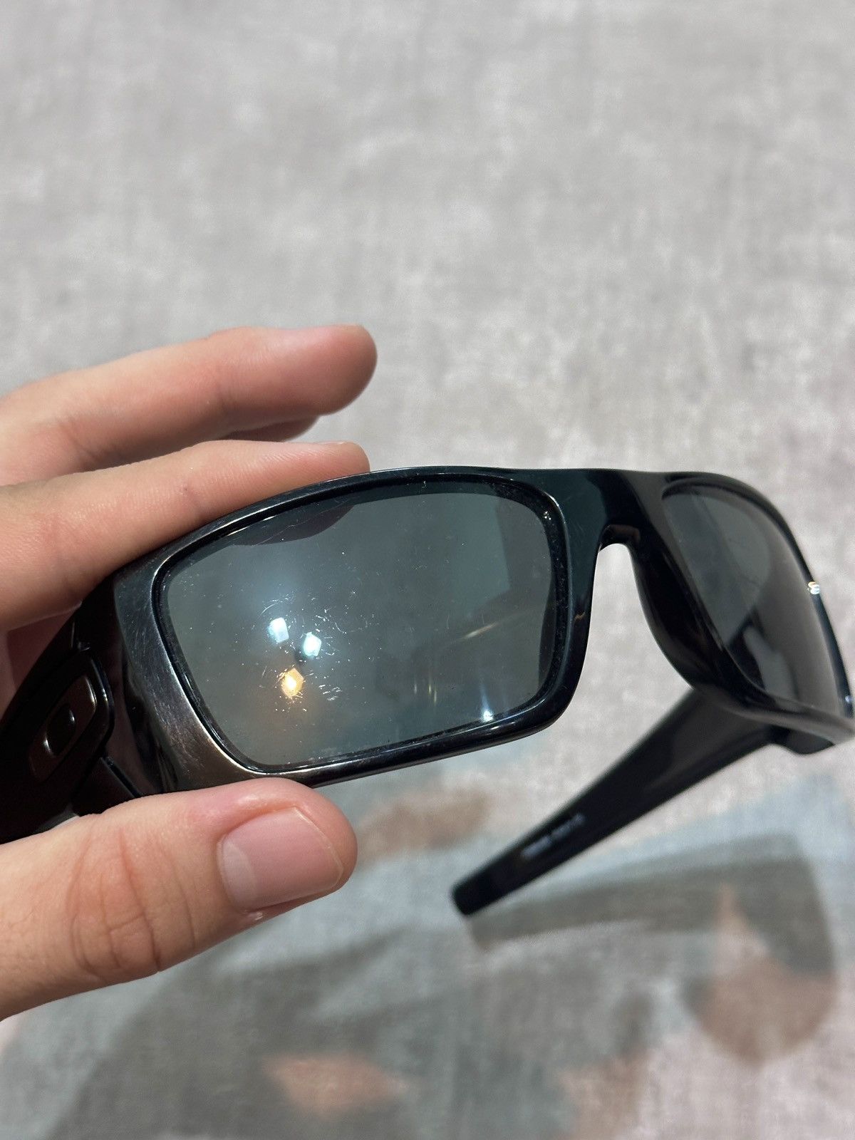 Japanese Brand Y2K Oakley Fuel Cell Black Vintage Sunglasses Size ONE SIZE - 9 Thumbnail