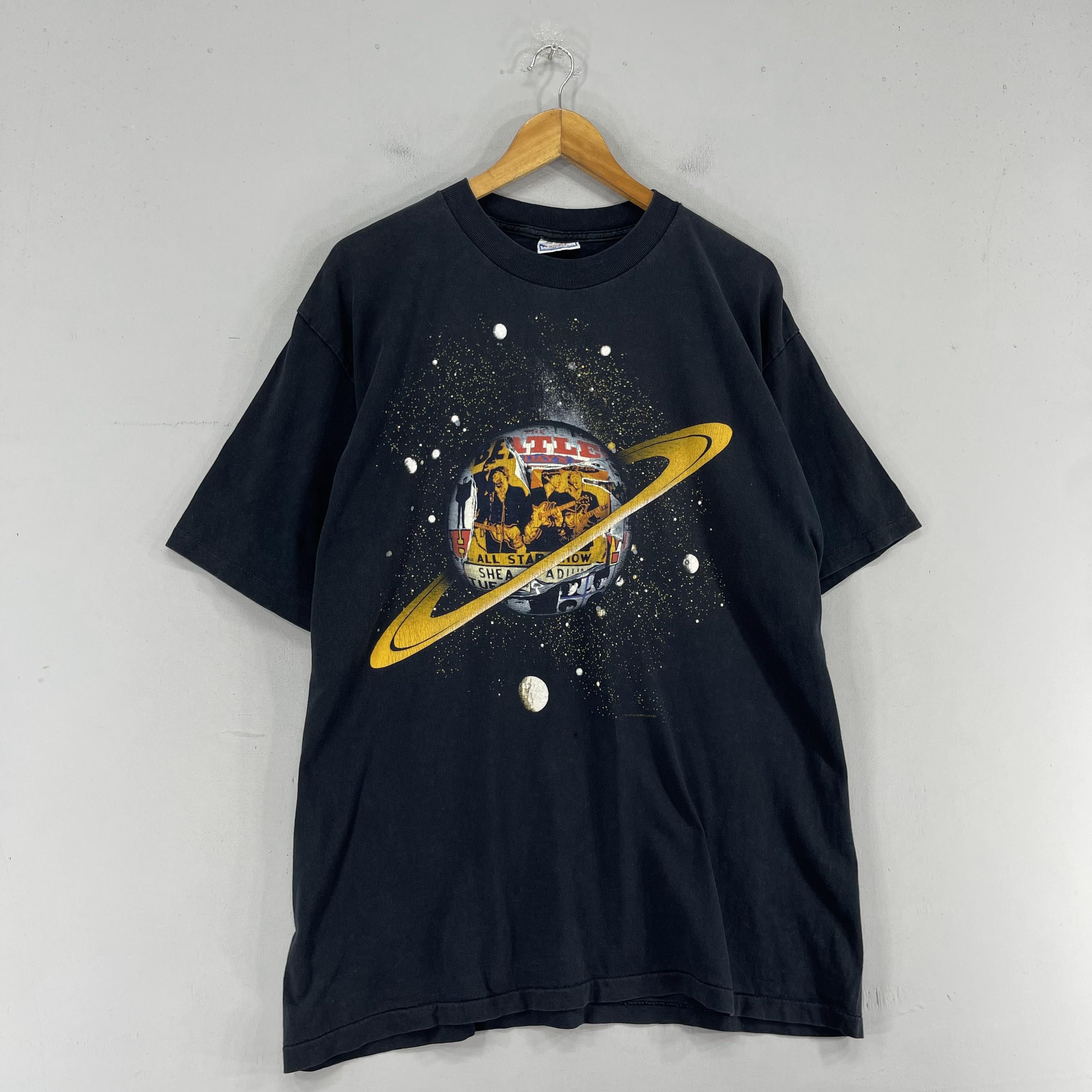 Band Tees × Vintage Vintage 1990s THE BEATLES Anthology 2 Concert Band Tour Tee Size US L / EU 52-54 / 3 - 4 Thumbnail