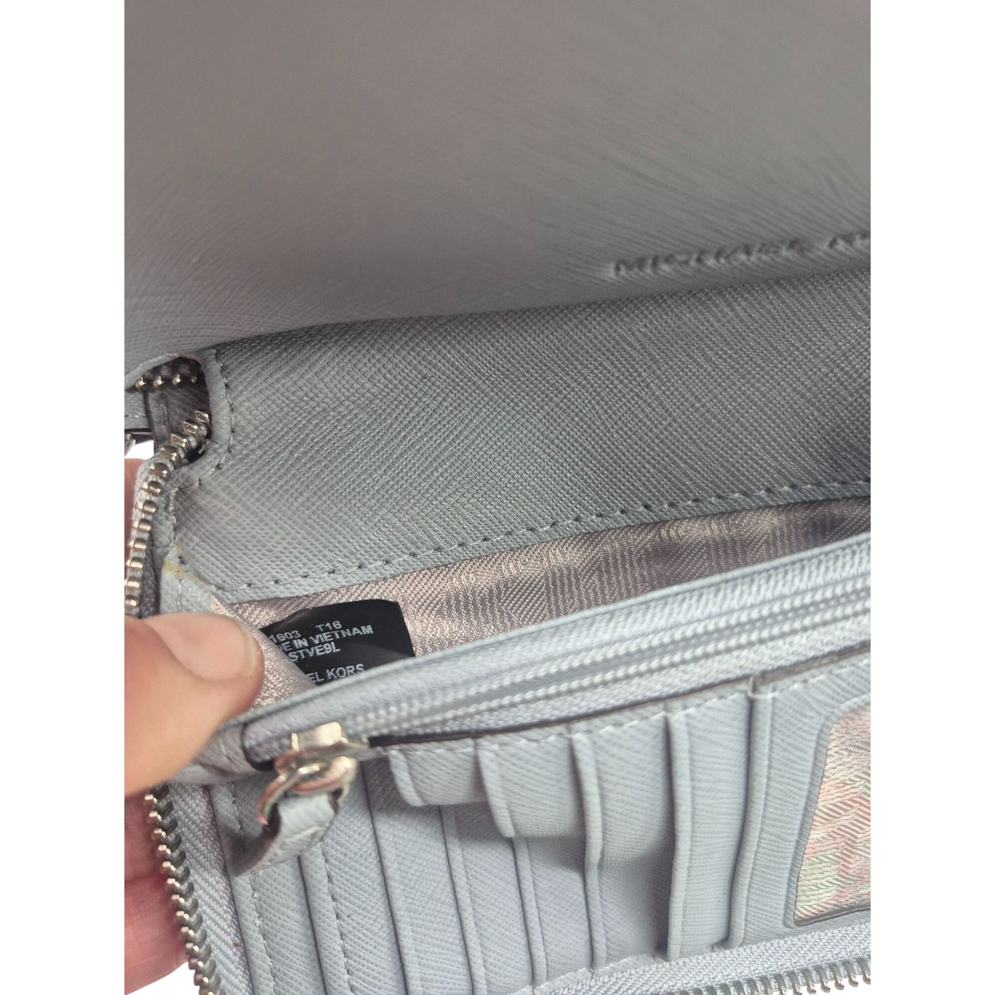 Michael Kors Michael Michael Kors Jet Set Travel Leather Wristlet Wallet Size ONE SIZE - 10 Thumbnail