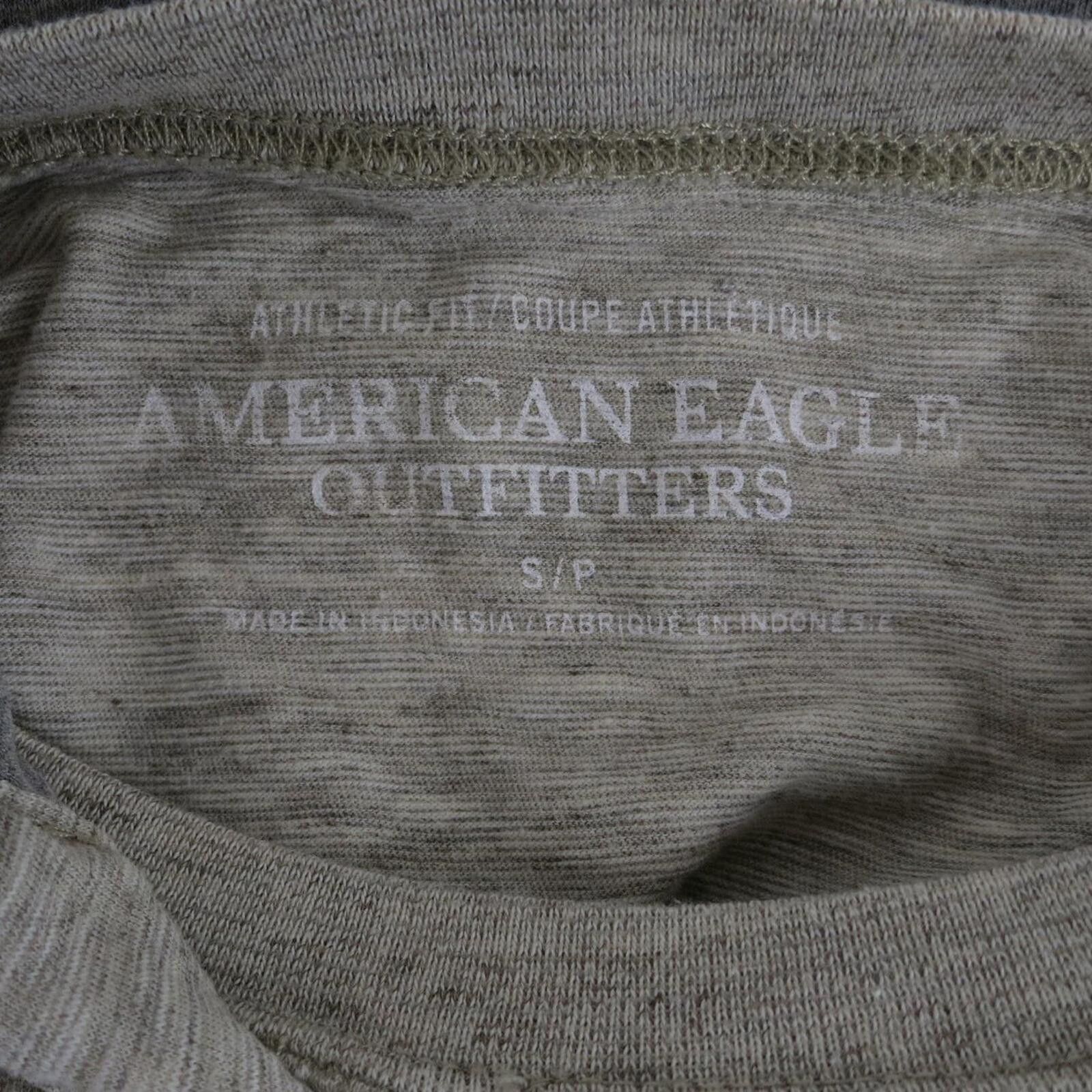 American Eagle Outfitters American Eagle Light Gray Hooded Sweatshirt Men's Small Size US S / EU 44-46 / 1 - 5 Thumbnail