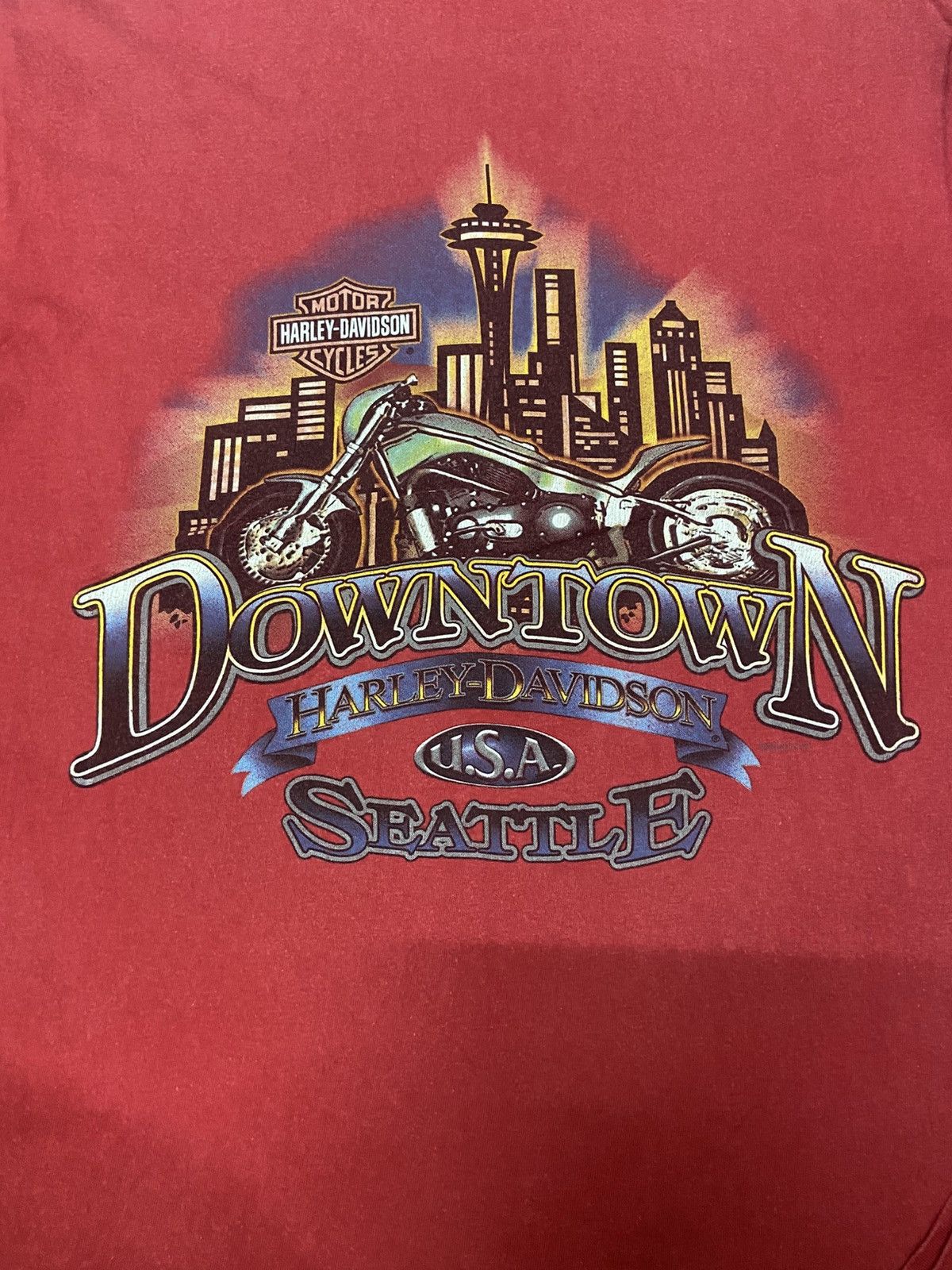 Harley Davidson HARLEY DAVIDSON SEATTLE TEE Size US M / EU 48-50 / 2 - 14 Thumbnail