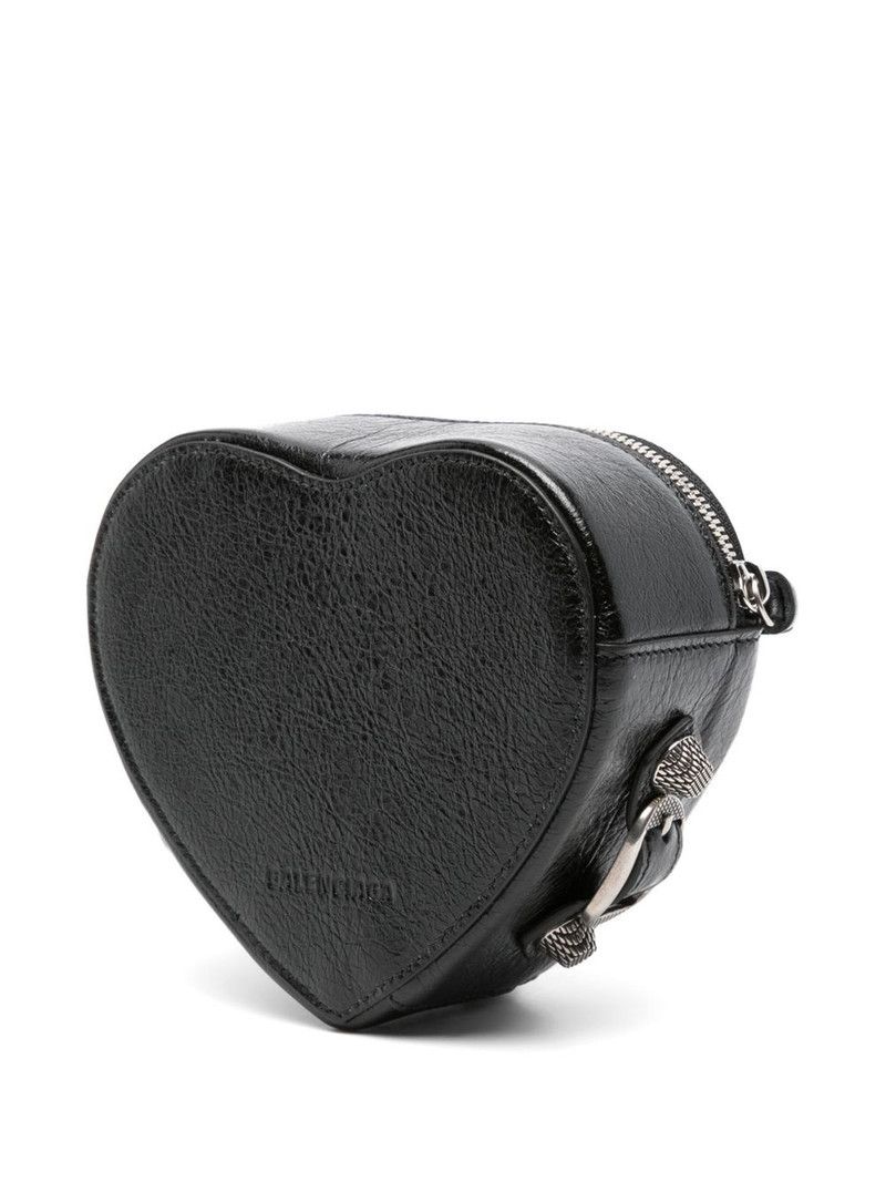 Balenciaga o1srvl11e0426 Size: OS / Le Cagole Heart Jewelry Box Black Size ONE SIZE - 2 Thumbnail