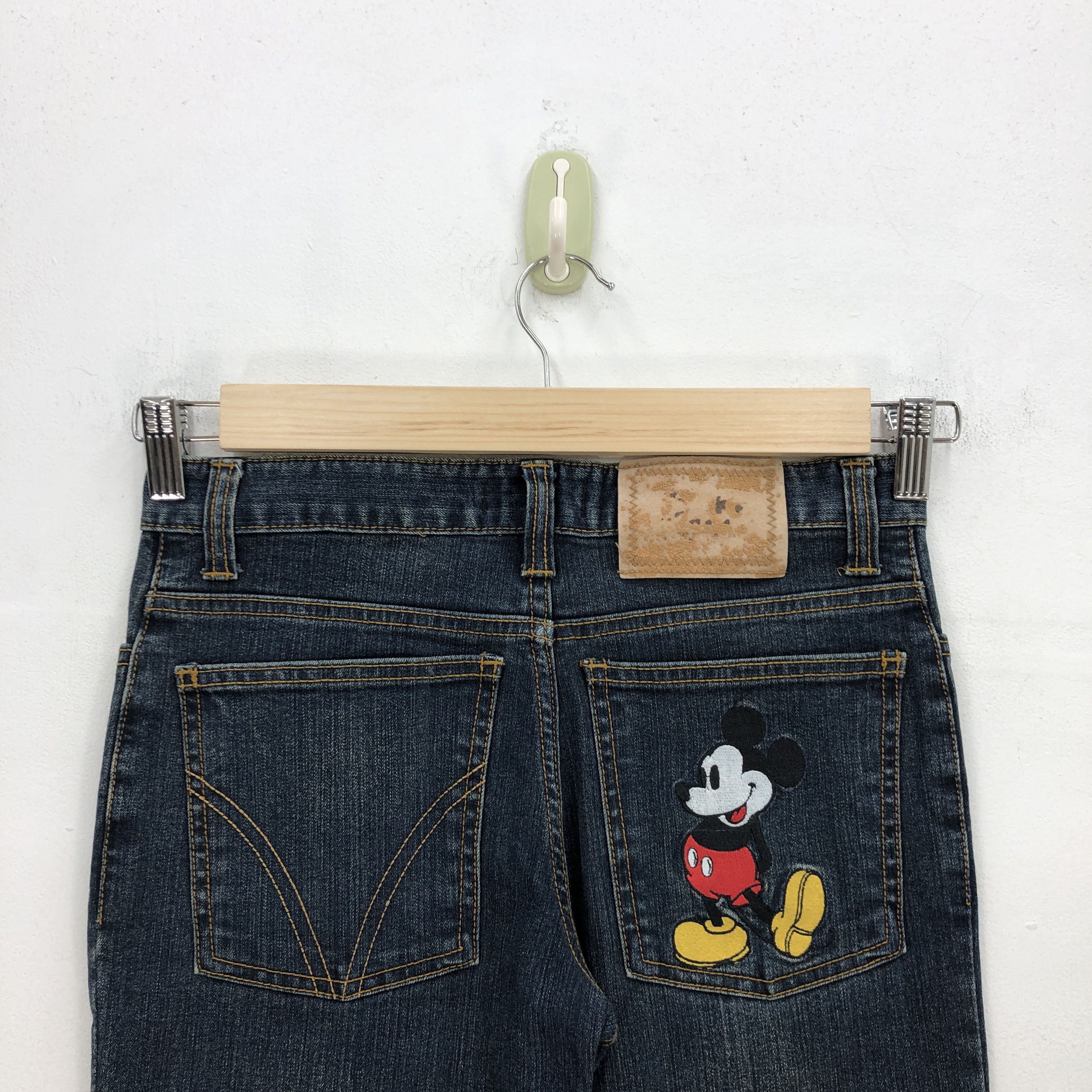 Dolce & Gabbana Vintage Y2K Dolce Gabbana XMickey Mouse Jeans Disney Denim Size 28" / US 6 / IT 42 - 5 Thumbnail