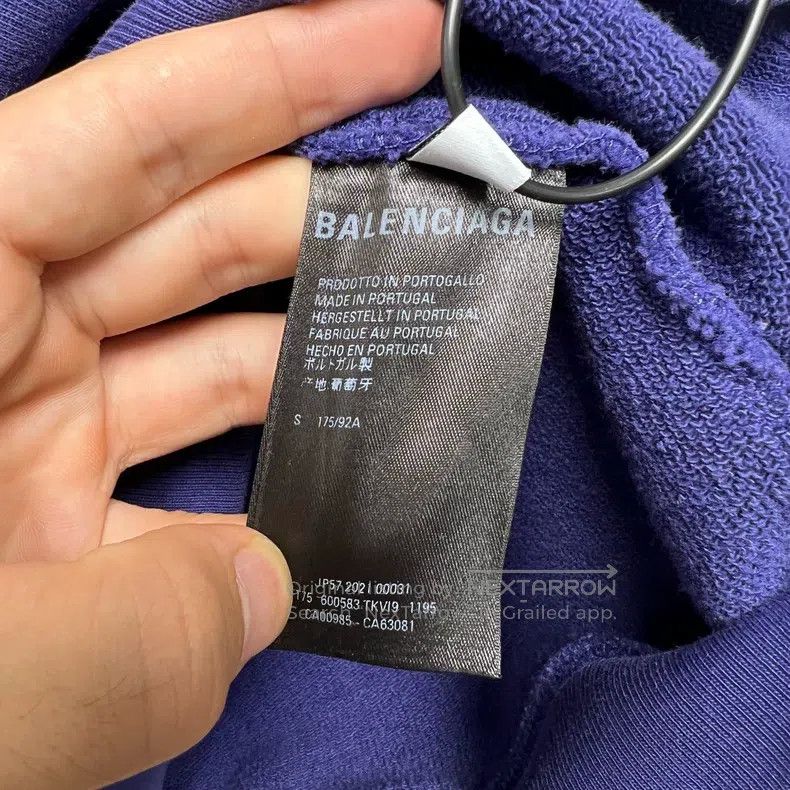 Balenciaga Balenciaga Wave Coke Embroidered Hoodie Size US S / EU 44-46 / 1 - 4 Thumbnail