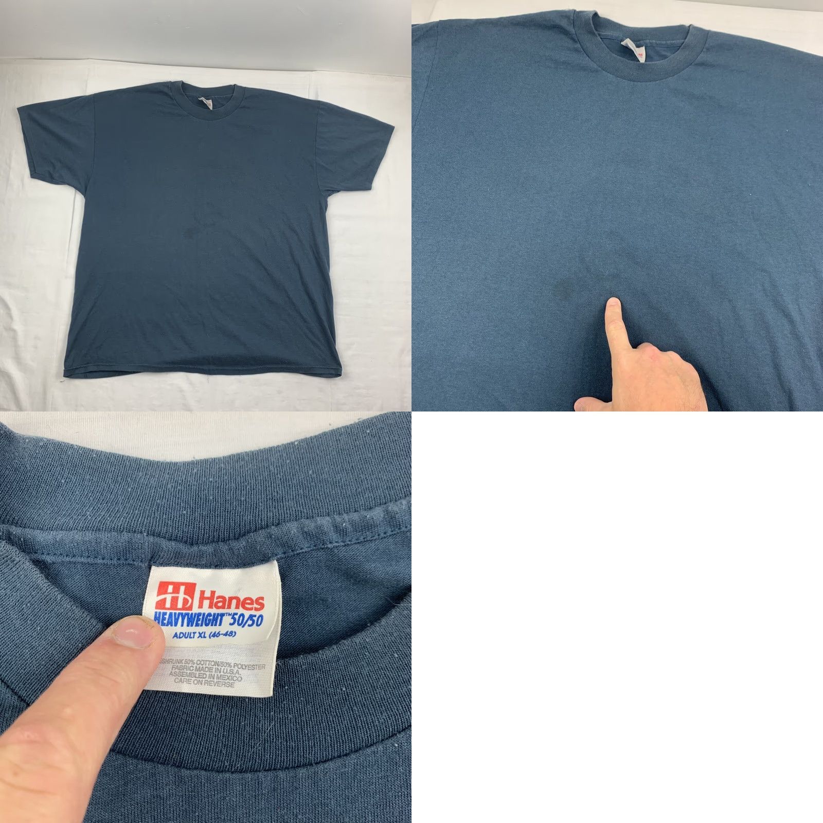 Hanes VINTAGE Another Reserve T Shirt Adult XL Blue Military Army Funny Graphic Tee Shirt Mens XL Blue Military Army Funny Graphic Tee Size US XL / EU 56 / 4 - 8 Thumbnail
